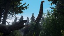 T-rex bronto the isle