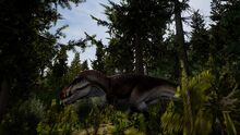 Acrocanthosaurus the isle