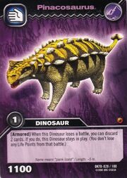 Pinacosaurus TCG Card