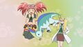 Zoe, Paris, and Reese in the first Japanese opening