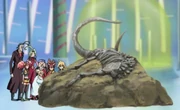 Mammoth skeleton anime
