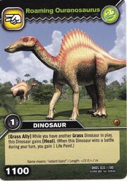 Ouranosaurus-Roaming TCG Card (German)