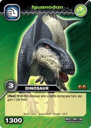 Iguanodon TCG card