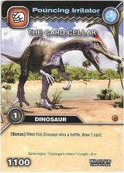 Irritator-Pouncing TCG Card