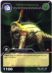 Tsintaosaurus TCG card