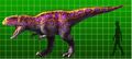 full-sized Super Alpha Rajasaurus