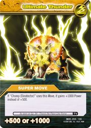 Ultimate Thunder TCG Card