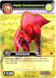 Ouranosaurus Alpha TCG Card