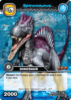 Carta de Jogo: Flash Flood (Dinosaur King TCG(Series 1: Base Set
