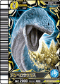 Ampelosaurus arcade card (Japanese Kakushin 1st Edition)