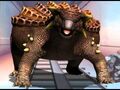 Ankylosaurus in the anime (scene used for the Roadblock Ankylosaurus TCG card)