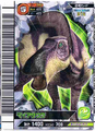 Arcade Dinosaur Card (Maiasaura, non-foil, with Attack)