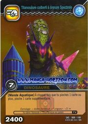 Isisaurus Spectral Armor TCG Card (foreign)