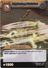 Lightning Twister TCG Card 1-Silver