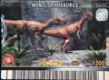 Monolophosaurus arcade card (English S2 2nd Edition)