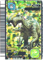 Altirhinus Japanese misprinted arcade card, the technique misprinted as "400"