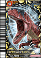 alternate Allosaurus atrox arcade card