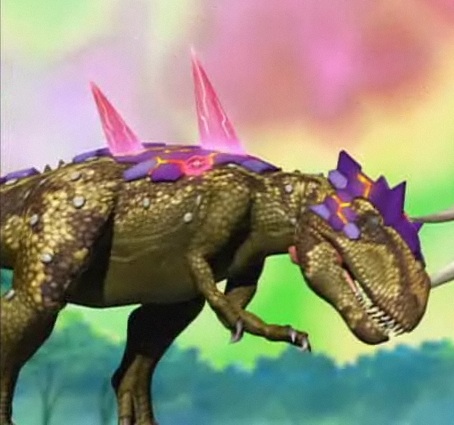 dinosaur king carcharodontosaurus spectral armor