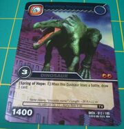 Suchomimus-Pouncing TCG Card 1-Silver (French)