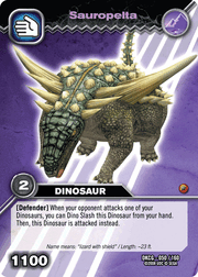 Sauropelta TCG card