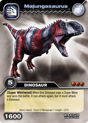 Majungasaurus TCG card