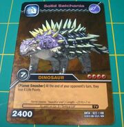 Saichania-Massive TCG Card 1-Gold (French)