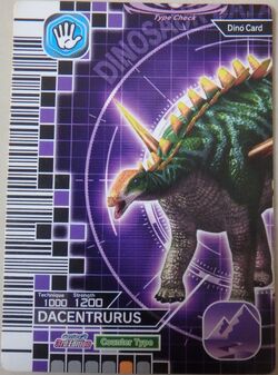 dinosaur king dacentrurus