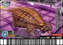 Ankylosaurus card