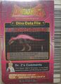 Back of Super Alpha Acrocanthosaurus arcade card (English 5th Edition)