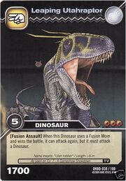 Utahraptor-Leaping TCG Card