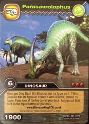 Parasaurolophus TCG card (DKPM)