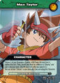 TCG Character Card (Max Taylor, D-Team)