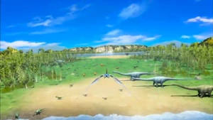 Dinosaur World from the intro