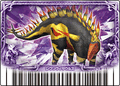 Lexovisaurus arcade card (Japanese Kakushin 6th Edition)