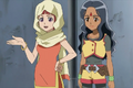 Meena and Zoe swap outfits