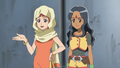 Meena and Zoe swap outfits