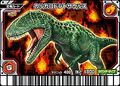 Carcharodontosaurus arcade card (Japanese Gekizan 2nd Edition)