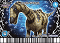 Titanosaurus arcade card (Japanese Gekizan 2nd Edition+)