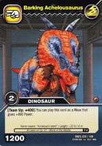 Achelousaurus-Barking TCG Card (German)