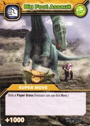 Big Foot Assault TCG Card