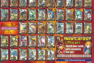Dinosaur King Japanese Arcade - Wave 7: 2006 Winter Season Dinosaur King Japanese Arcade - Wave 7: 2006 Winter Season