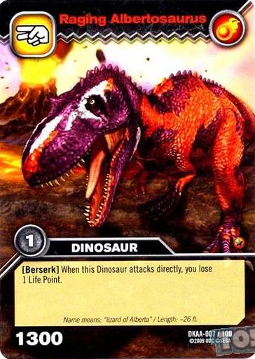 Albertosaurus, Dinosaur King