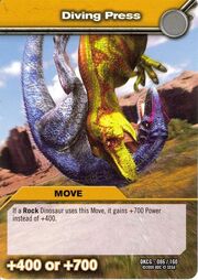 Diving Press TCG Card