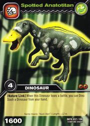 Anatotitan-Spotted TCG Card