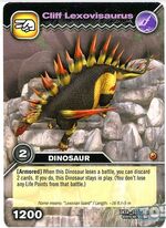 Cliff Lexovisaurus DKTA-027