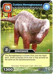 Nemegtosaurus-Nosy TCG Card (French)