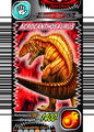 Acrocanthosaurus card (English 1st Edition)