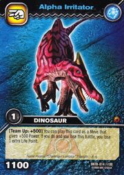 Irritator Alpha TCG Card