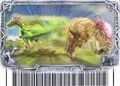 Dino Illusion arcade card (Japanese Kakushin 6th Edition)