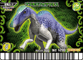 Brachylophosaurus arcade card (Japanese Gekizan 2nd Edition+)